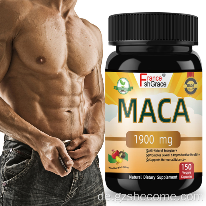 Shecome Maca-Wurzelextrakt-Kapseln, Penisvergrößerungspillen